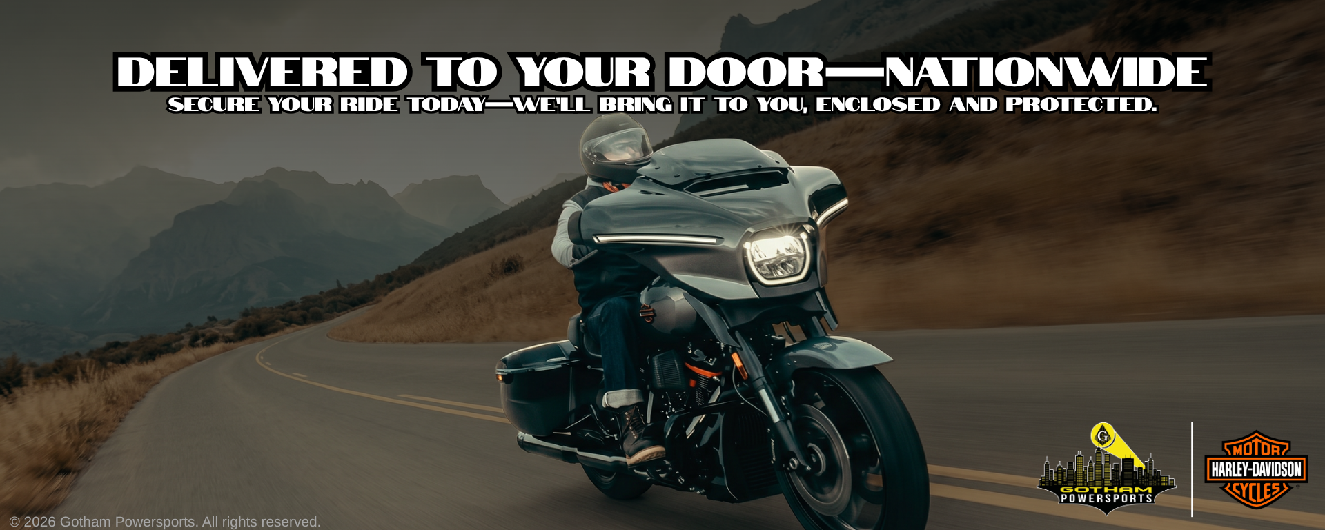 Join the Ride! Join our Motorcycle® Loyalty & Rewards Program! alt