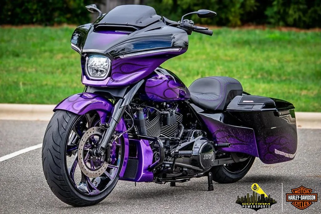 2024 HARLEY-DAVIDSON STREET GLIDE CUSTOM HOTROD FAT TIRE BAGGER