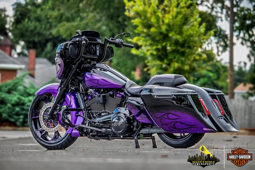 2024 HARLEY-DAVIDSON STREET GLIDE CUSTOM HOTROD FAT TIRE BAGGER