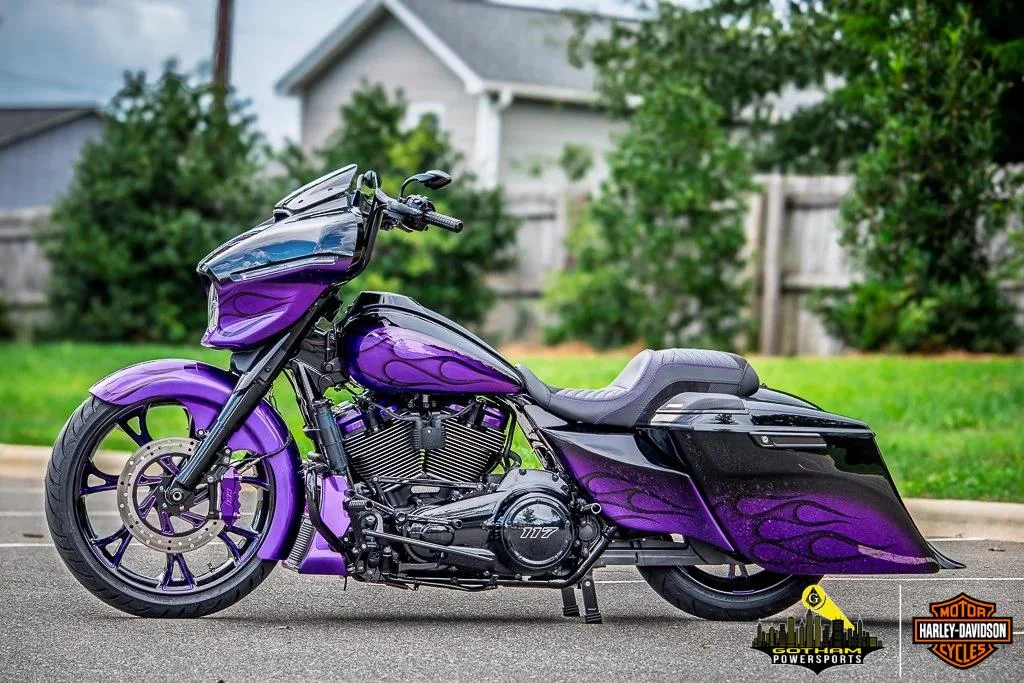 2024 HARLEY-DAVIDSON STREET GLIDE CUSTOM HOTROD FAT TIRE BAGGER